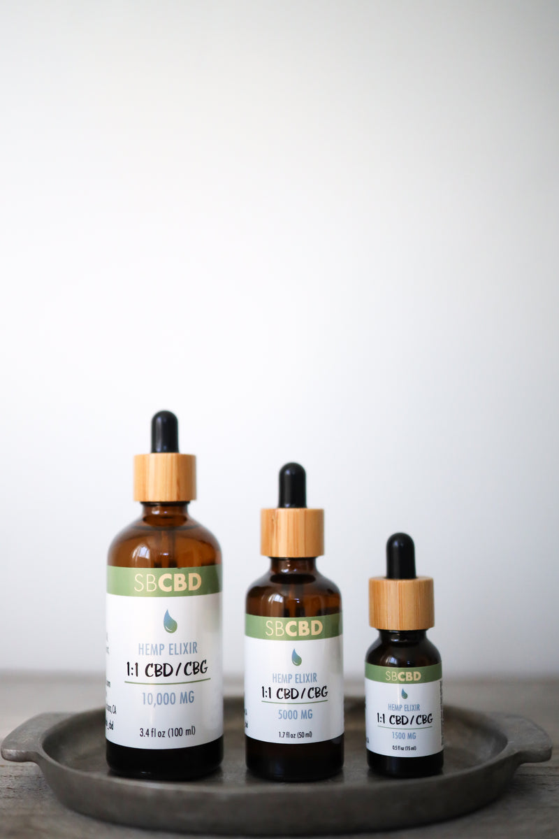 1:1 CBD/CBG Elixir – SBCBD
